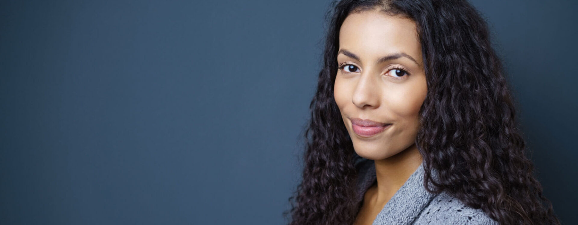 Woman posing for photo