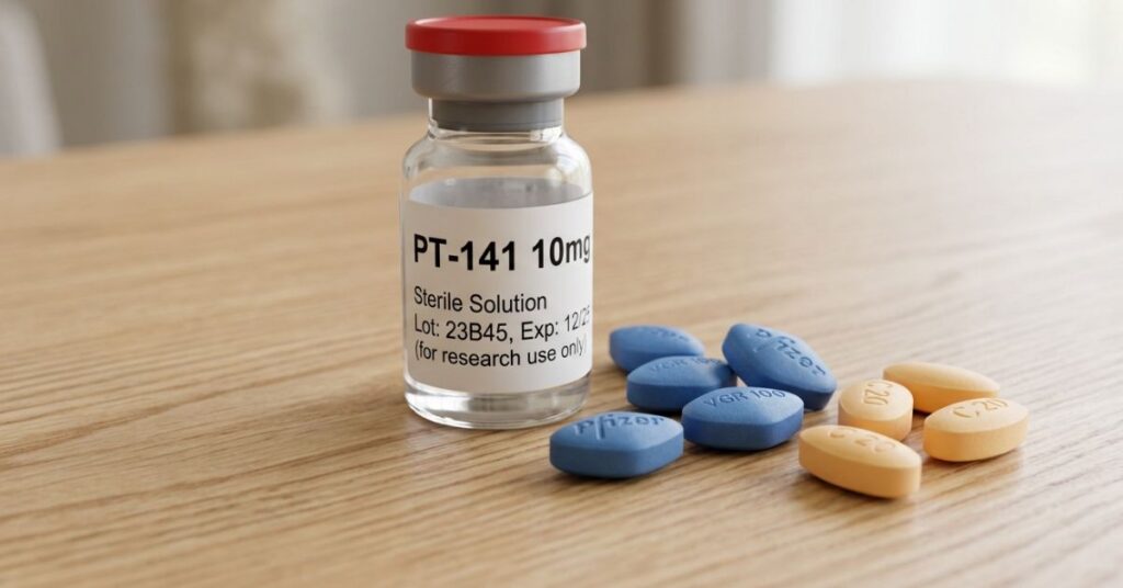 PT-141, Cialis, and Viagra